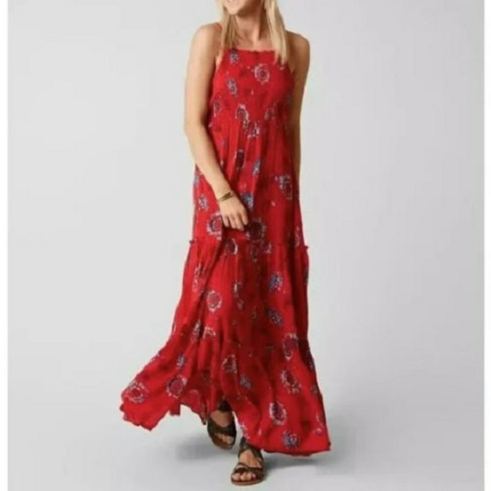 Free People Intimately Garden Party Flowy Summer/Spring Maxi Dress